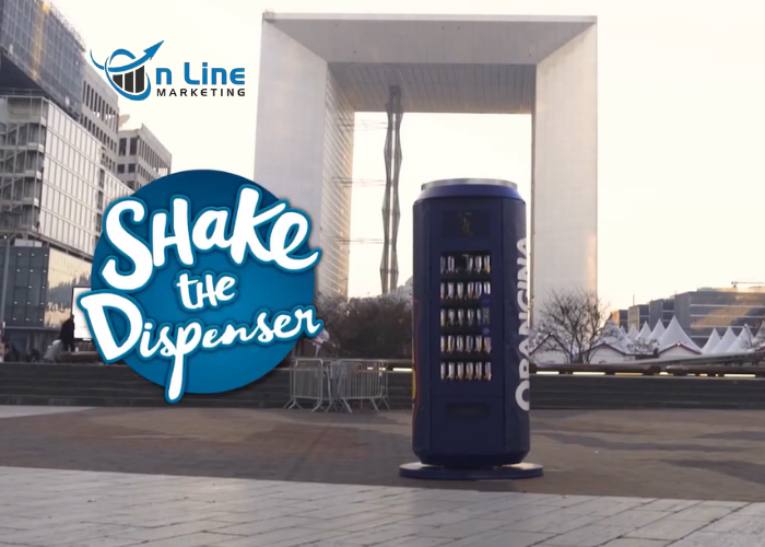 Chiến dịch OOH của Orangia: Shake The Dispenser