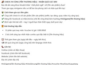 Tạo content Facebook minigame với AI