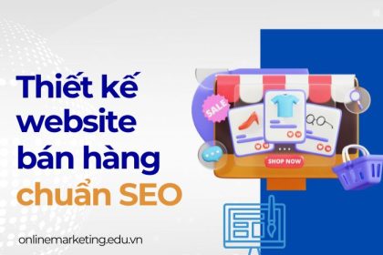 Thiết kế website bán hàng chuẩn SEO