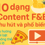 10 dạng Content F&B thu hút và phổ biến 2025: Xu hướng nổi bật không thể bỏ lỡ