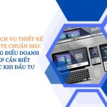 giá dịch vụ thiết kế website chuẩn seo