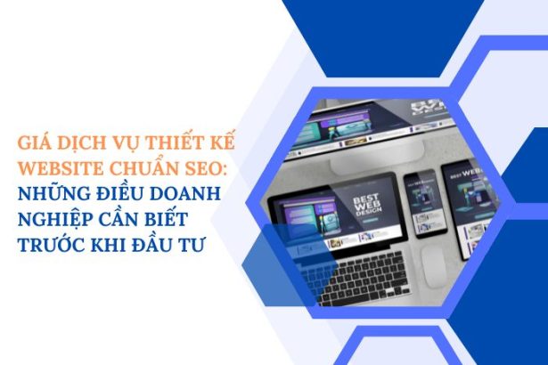 giá dịch vụ thiết kế website chuẩn seo