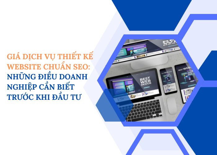 giá dịch vụ thiết kế website chuẩn seo
