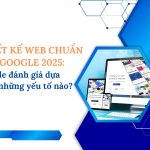 thiết kế web chuẩn seo google