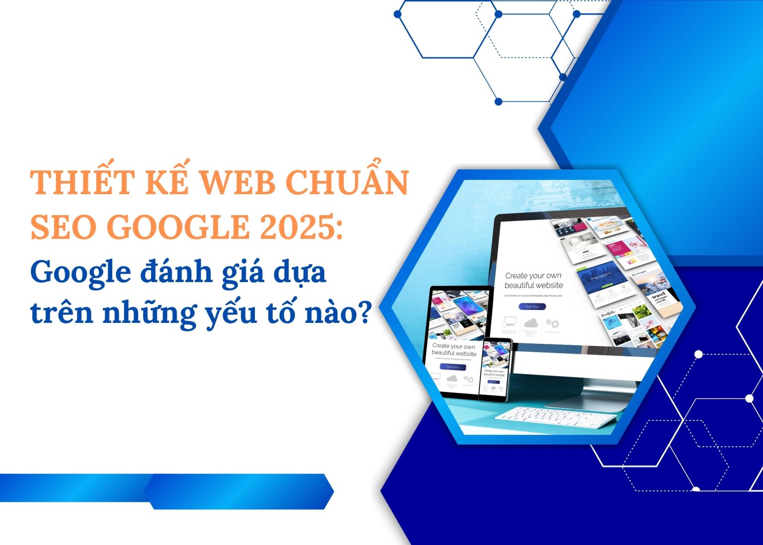 thiết kế web chuẩn seo google