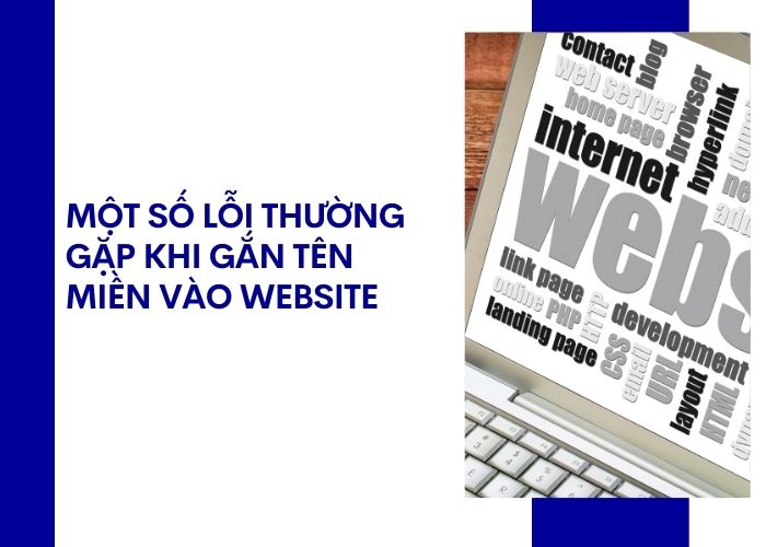Một số lỗi thường gặp khi gắn tên miền vào website